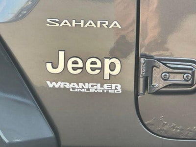 2018 Jeep Wrangler Unlimited Sahara