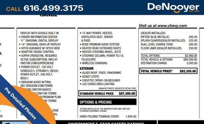 2025 Chevrolet Silverado EV RST - Extended Range