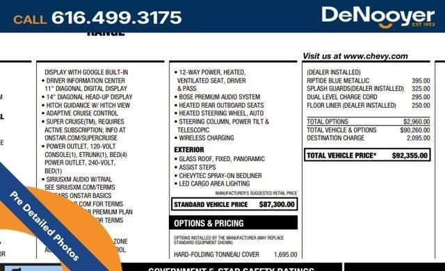 2025 Chevrolet Silverado EV RST - Extended Range