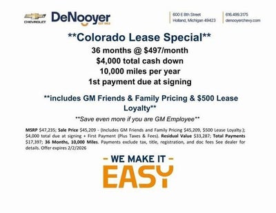 2025 Chevrolet Colorado WT/LT