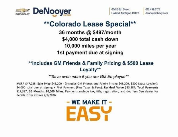 2025 Chevrolet Colorado Z71