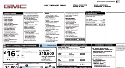 2025 GMC Yukon Denali