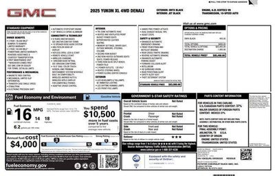 2025 GMC Yukon XL Denali