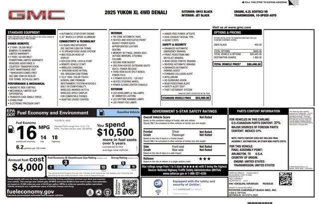 2025 GMC Yukon XL Denali