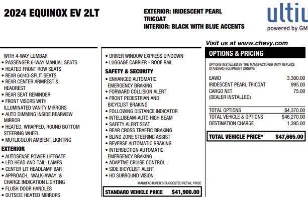 2024 Chevrolet Equinox EV 2LT