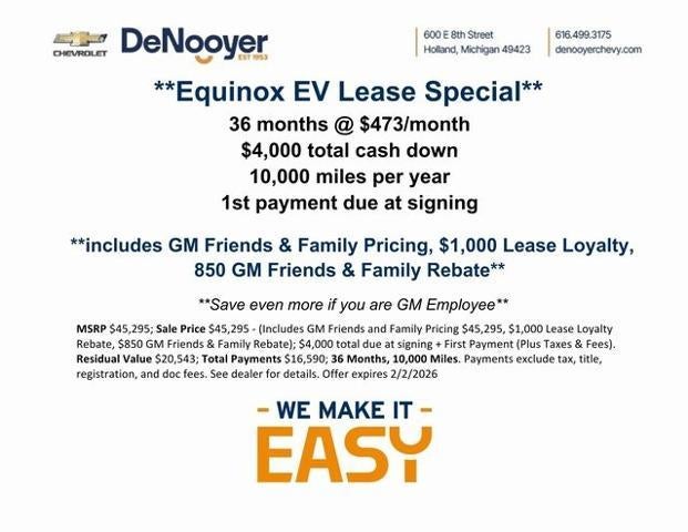 2025 Chevrolet Equinox EV RS