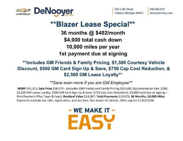 2026 Chevrolet Blazer 2LT