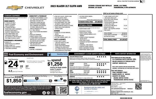 2023 Chevrolet Blazer 2LT