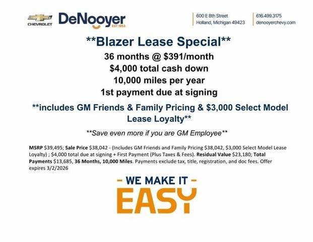 2026 Chevrolet Blazer 2LT