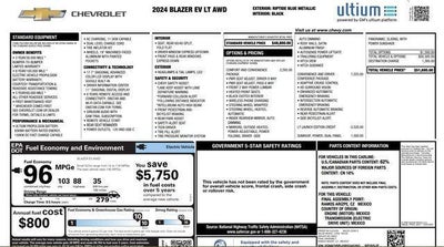 2024 Chevrolet Blazer EV LT