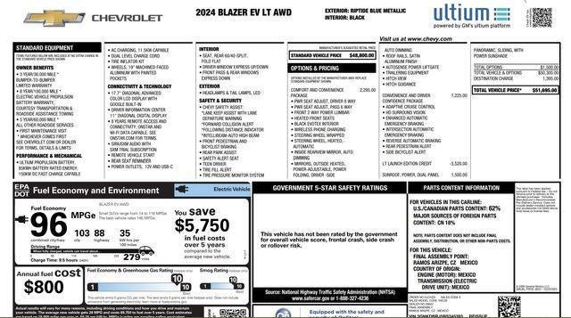 2024 Chevrolet Blazer EV LT
