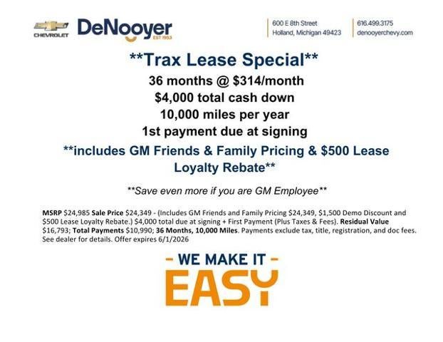 2026 Chevrolet Trax LS