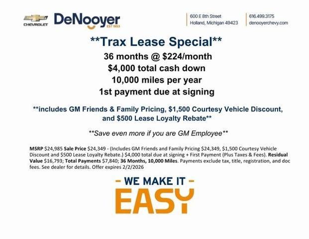 2026 Chevrolet Trax LT