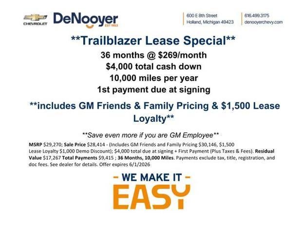 2026 Chevrolet Trailblazer LT