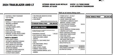 2024 Chevrolet Trailblazer LT