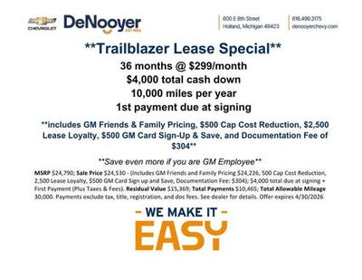 2026 Chevrolet Trailblazer LT