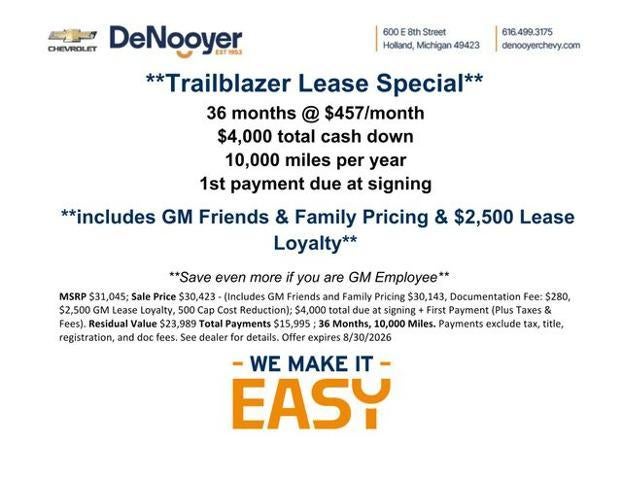 2026 Chevrolet Trailblazer RS