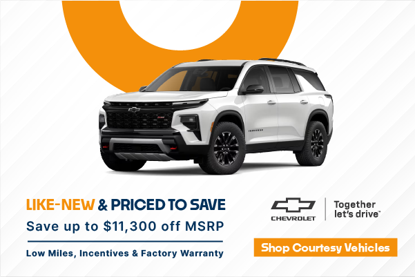 Courtesy Vehicles special offers