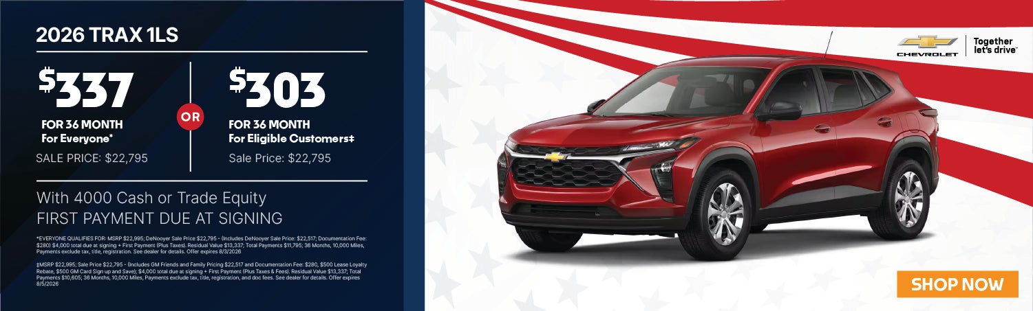 Trax Lease Banner 