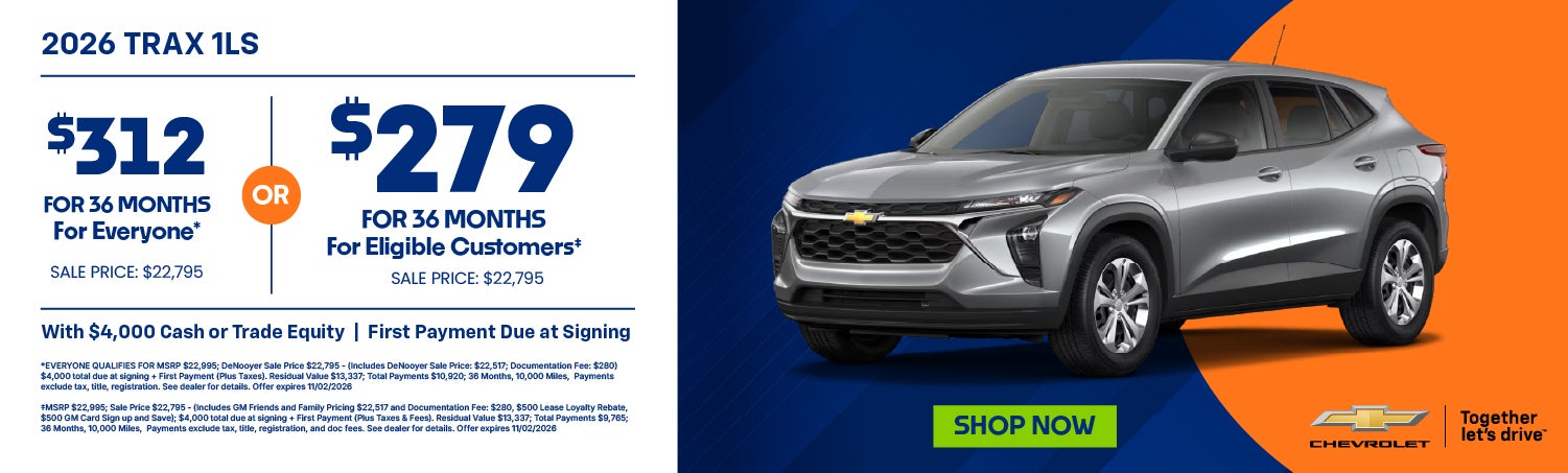 Trax Lease Banner 