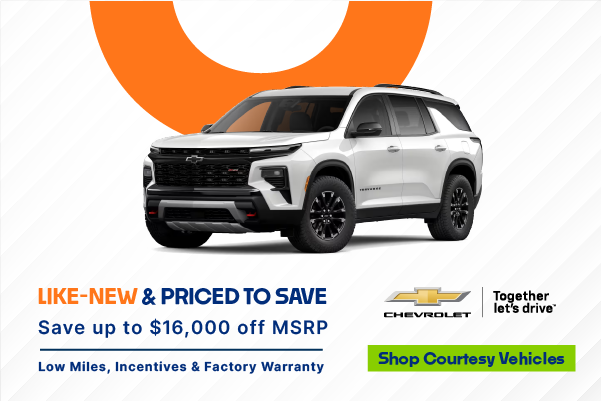 Courtesy Vehicles special offers