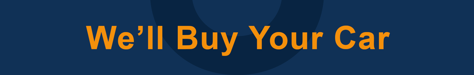 We'll buy your car