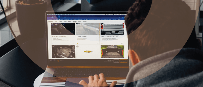 customer shopping online